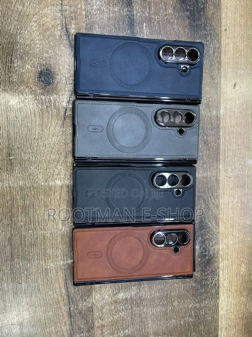 Luxury Leather Magnetic Kickstand Case 4 Samsung Galaxy Z Fold Series