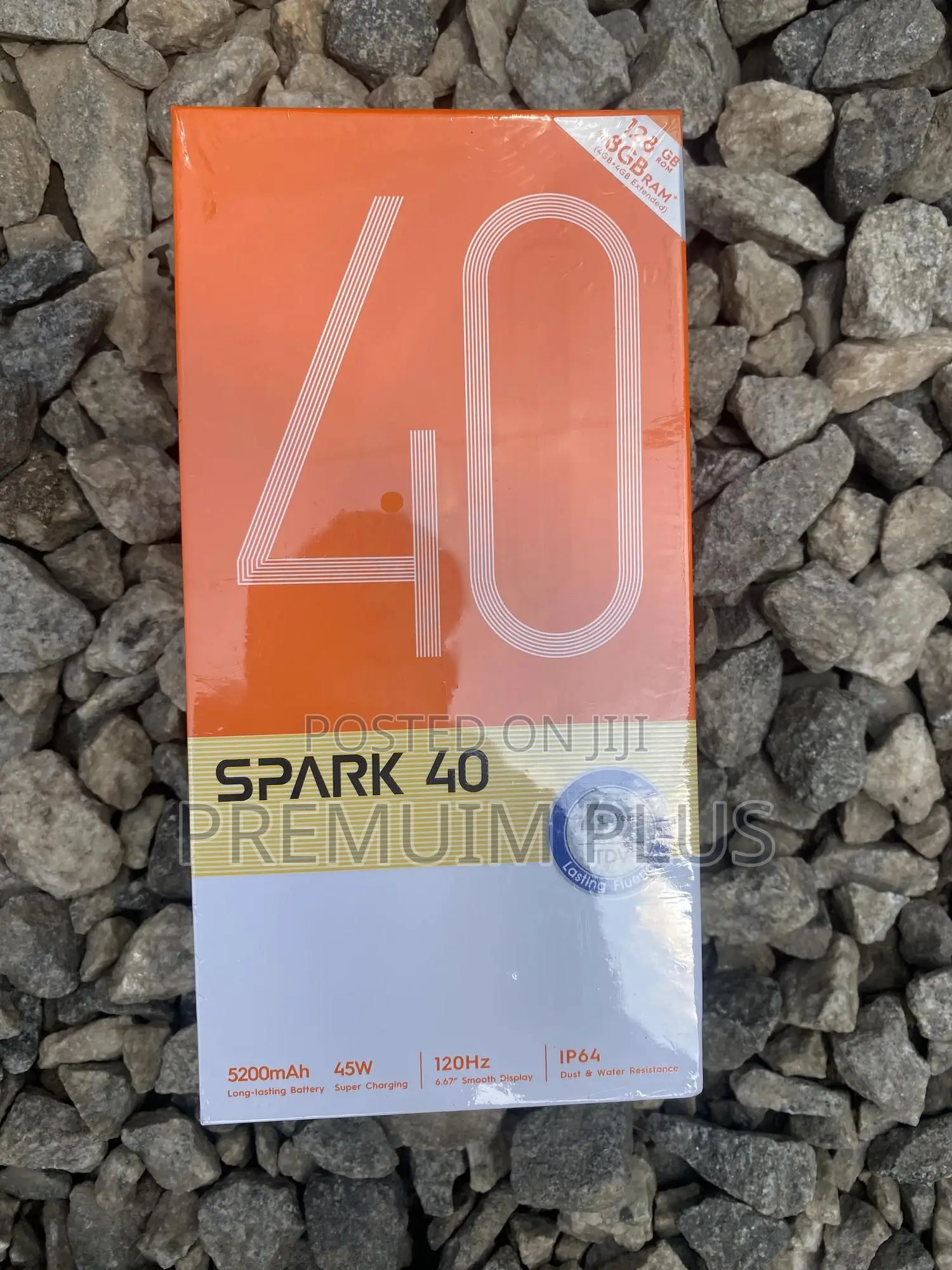 New Tecno Spark 40 128 GB White