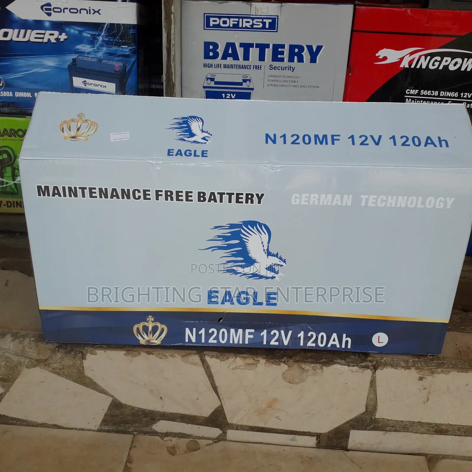 21 Plate Car Battery