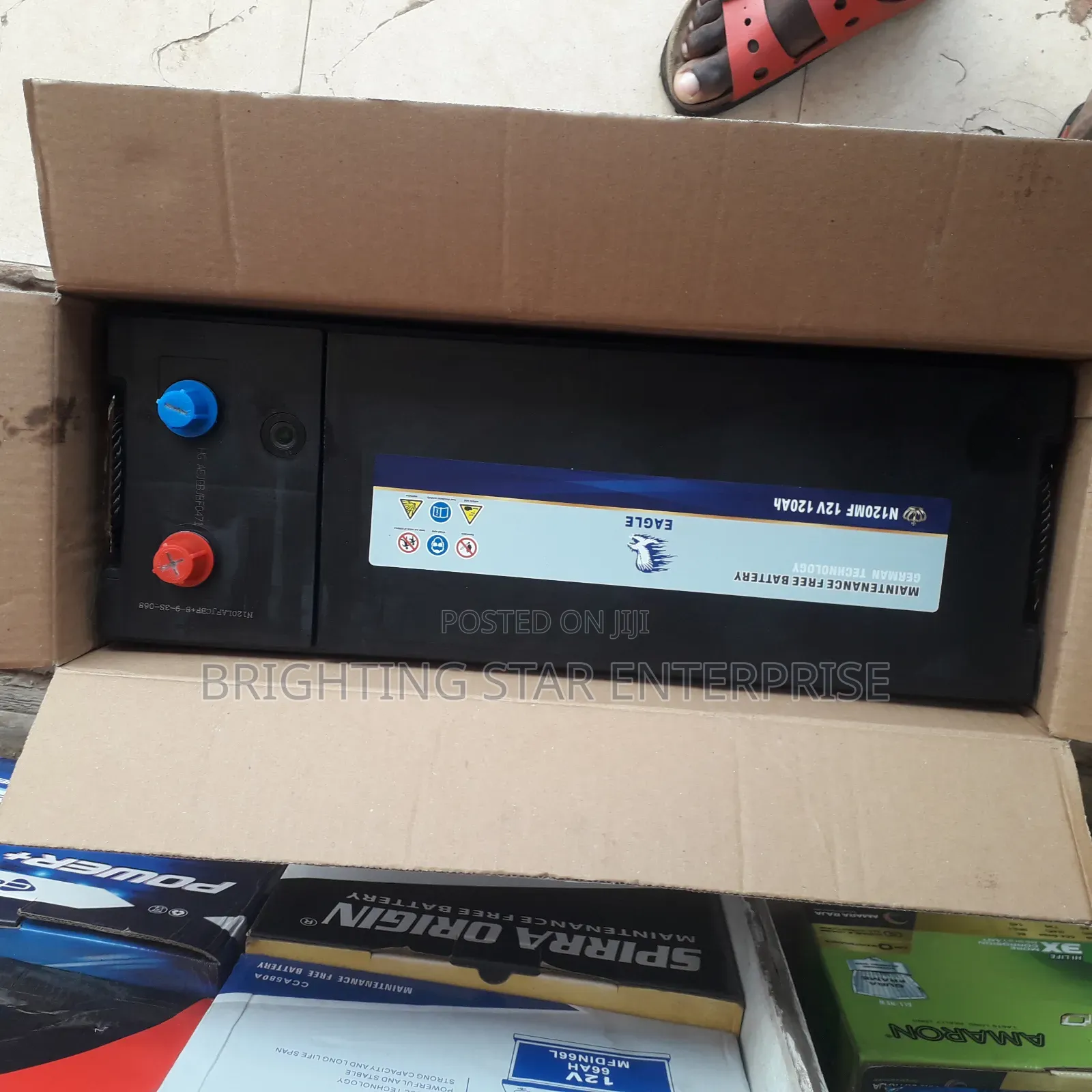21 Plate Car Battery