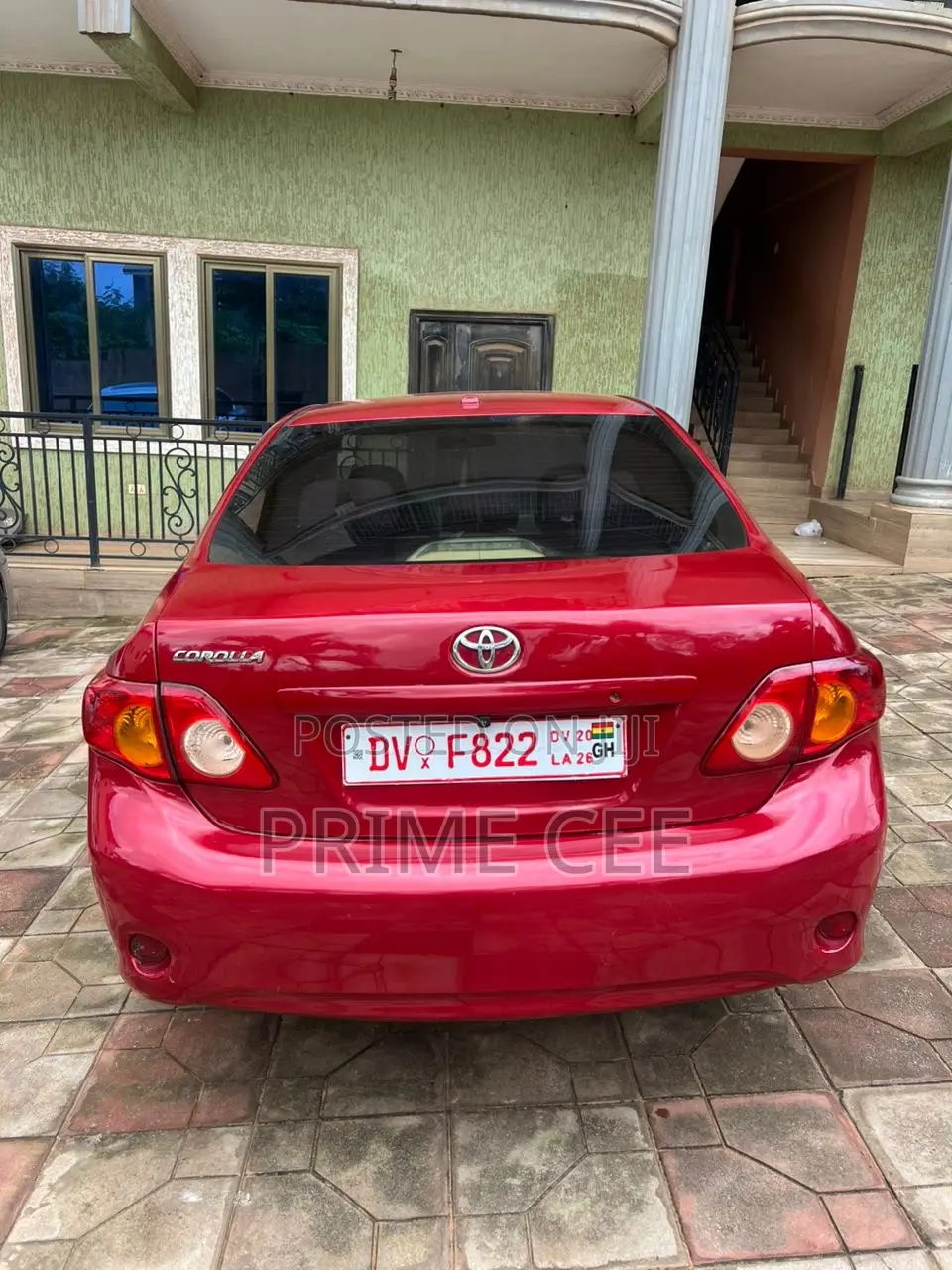 Toyota Corolla 2009 Red