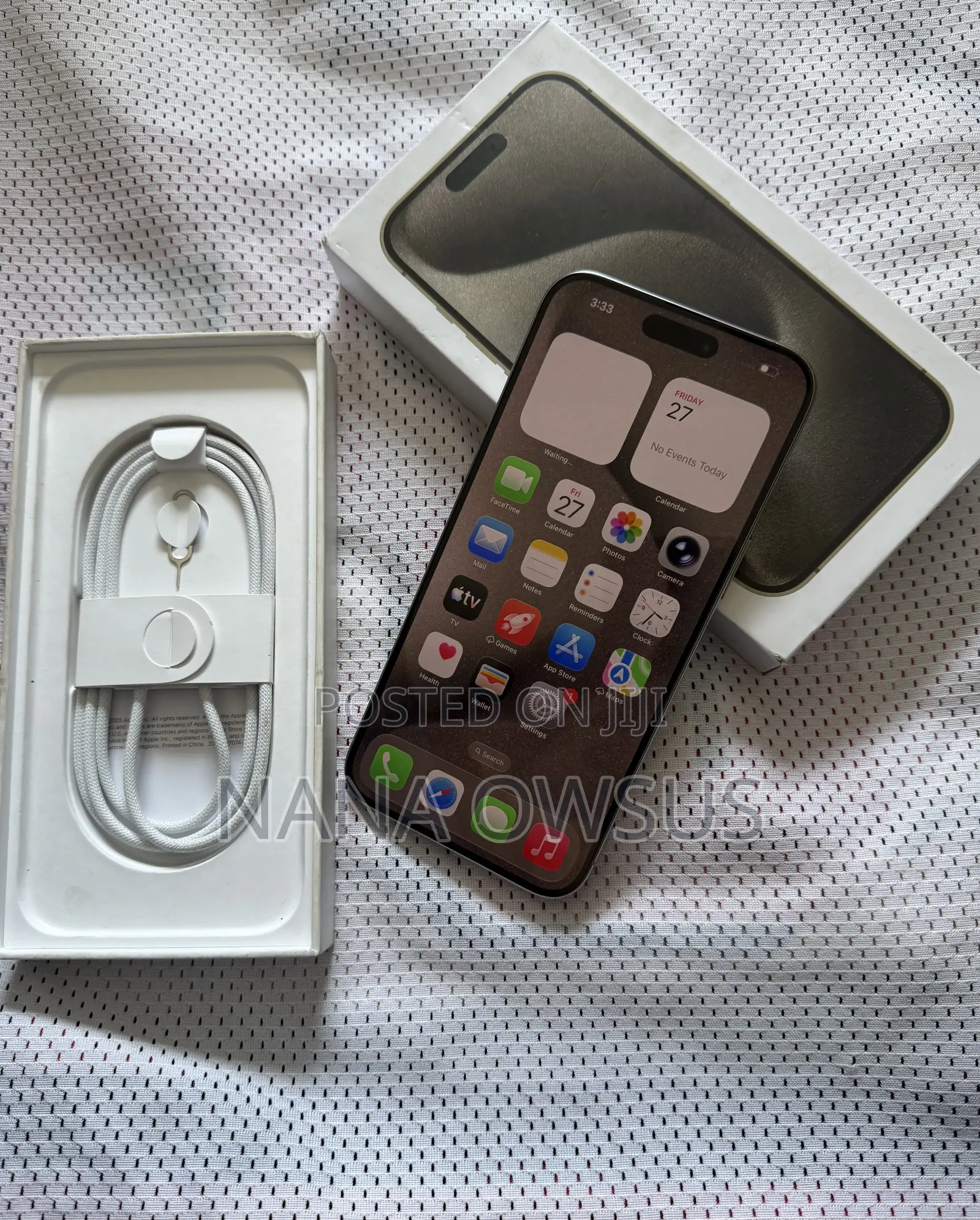 Apple iPhone 15 Pro Max 512 GB Silver