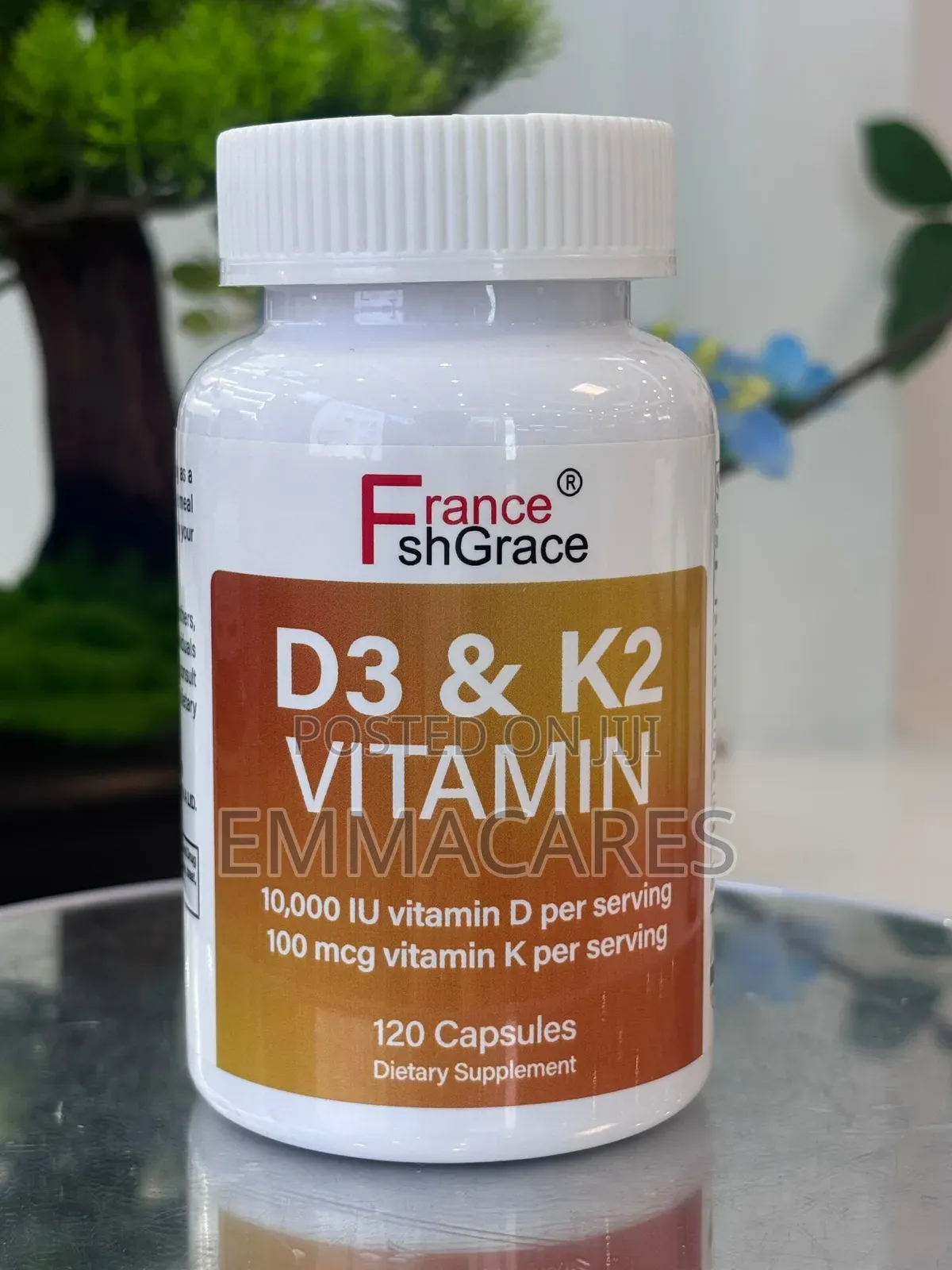 Vitamin D3 10,000iu 100mcg as Mk-7