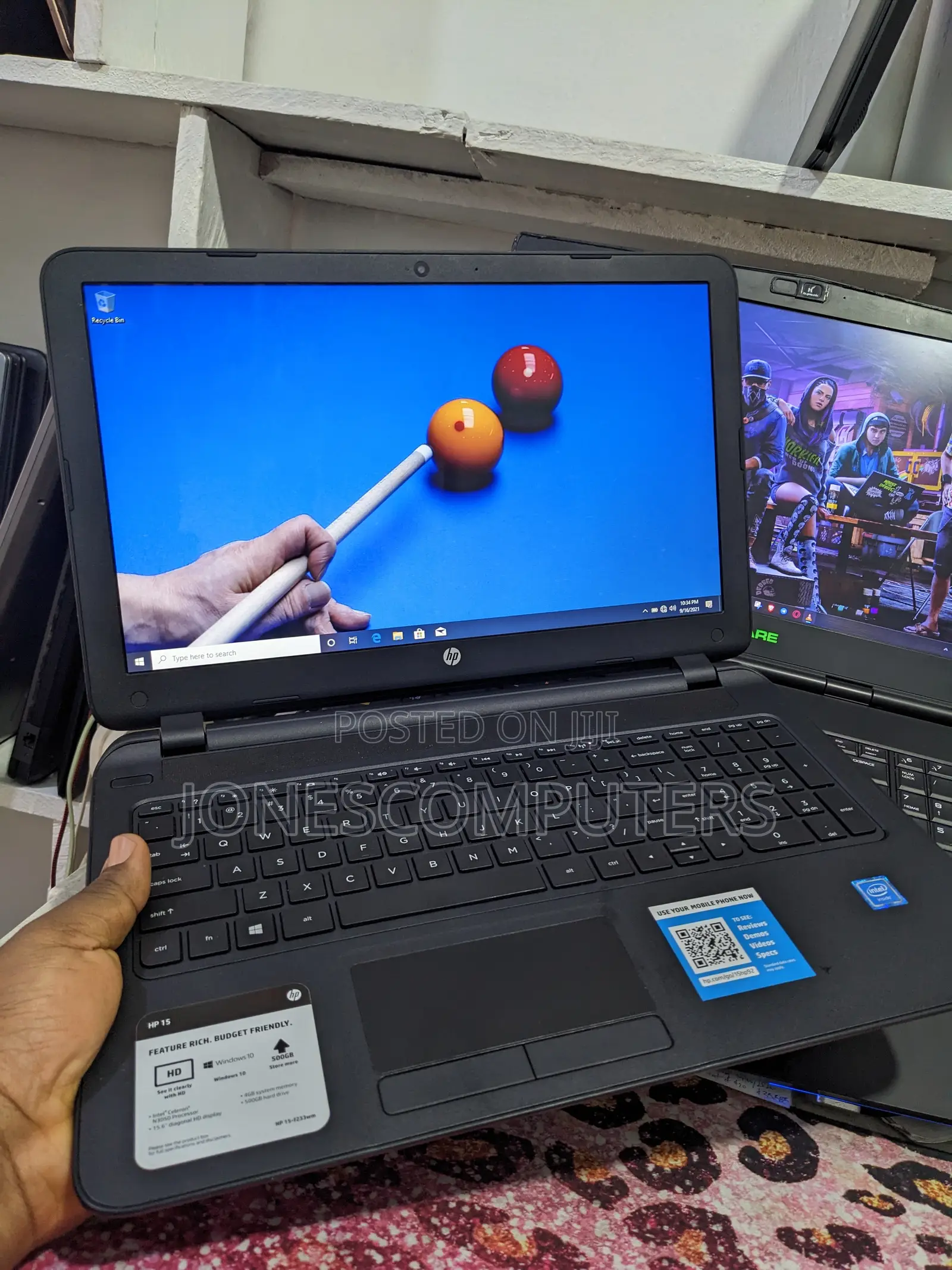 Laptop HP 15-f272wm 8GB Intel Celeron HDD 500GB