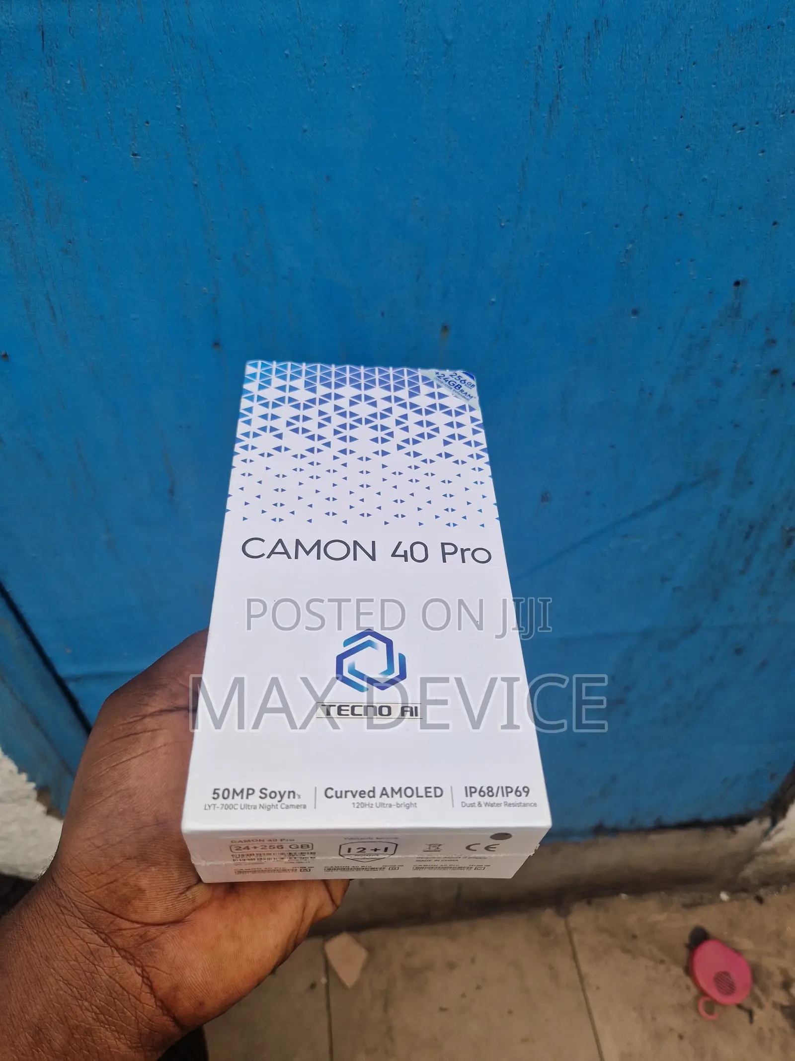 New Tecno Camon 40 Pro 4G 256 GB Silver