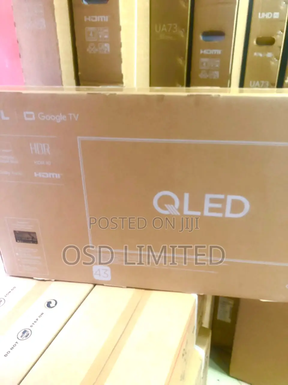 TCL All New 2025 Qled 43" Promo 43s5k Bluetooth 5.0, Wi-Fi,