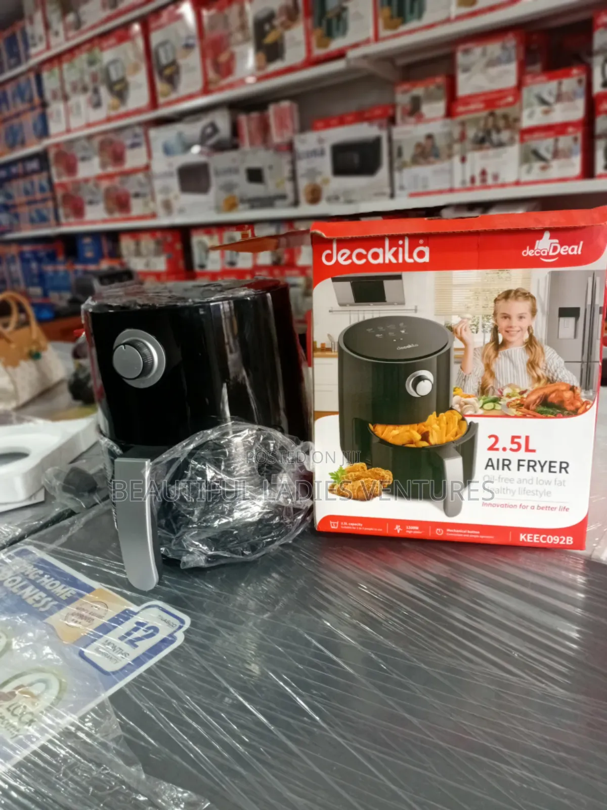 Decakila 2.5l Air Fryer – Fast, Crispy Delicious Results