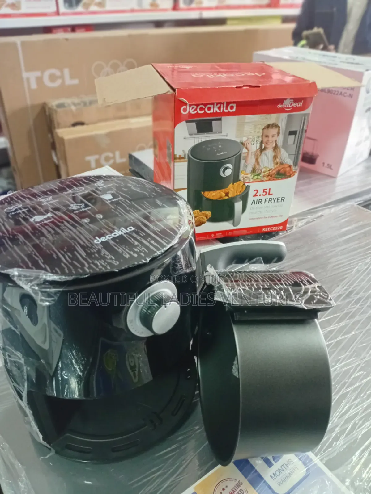 Powerful Decakila 2.5l Air Fryer – Perfect for Everyday Meals