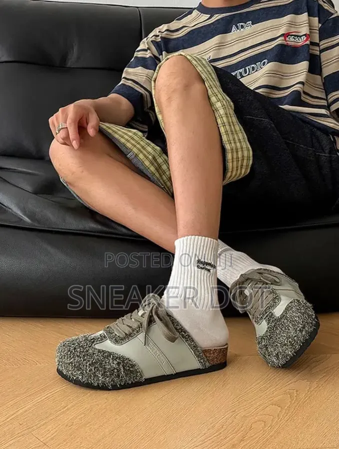 Suede Mules Tan