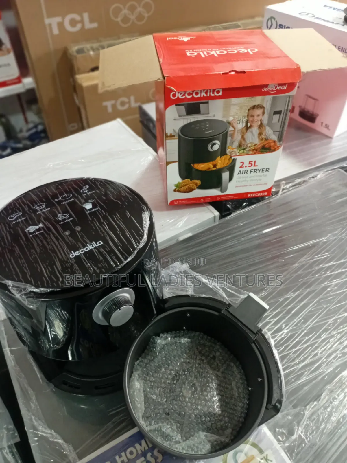 Premium Decakila 2.5l Air Fryer – Easy, Fast Healthy Cooking