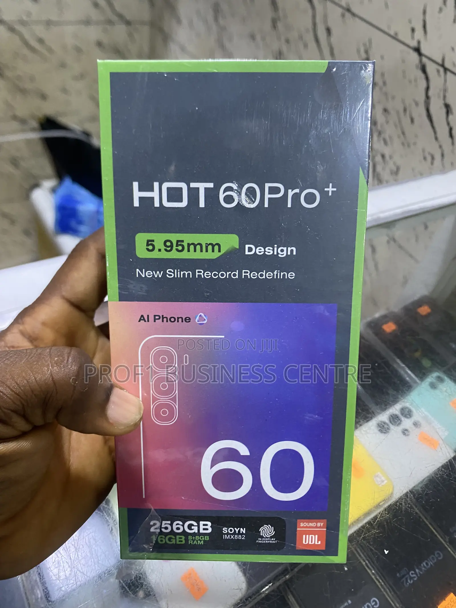 New Infinix Hot 60 Pro+ 256 GB Black