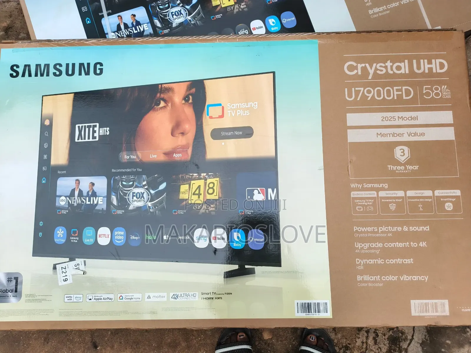 Quality Usa/Uk TVS 58inches-86inches.