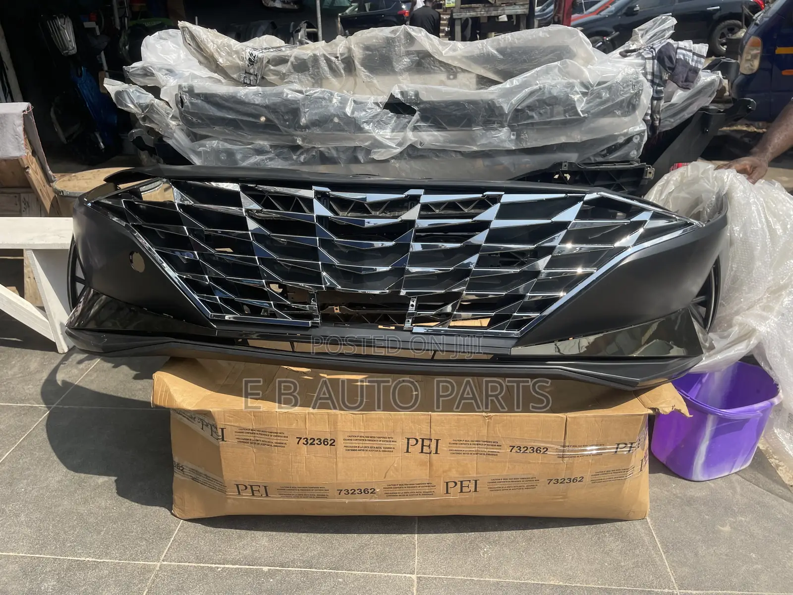 Elantra 2022 Front Bumper Complete
