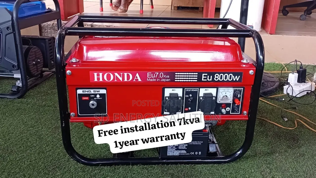 Honda 7kva Petrol Generator–Long Lasting Engine With Stable Power 7kva