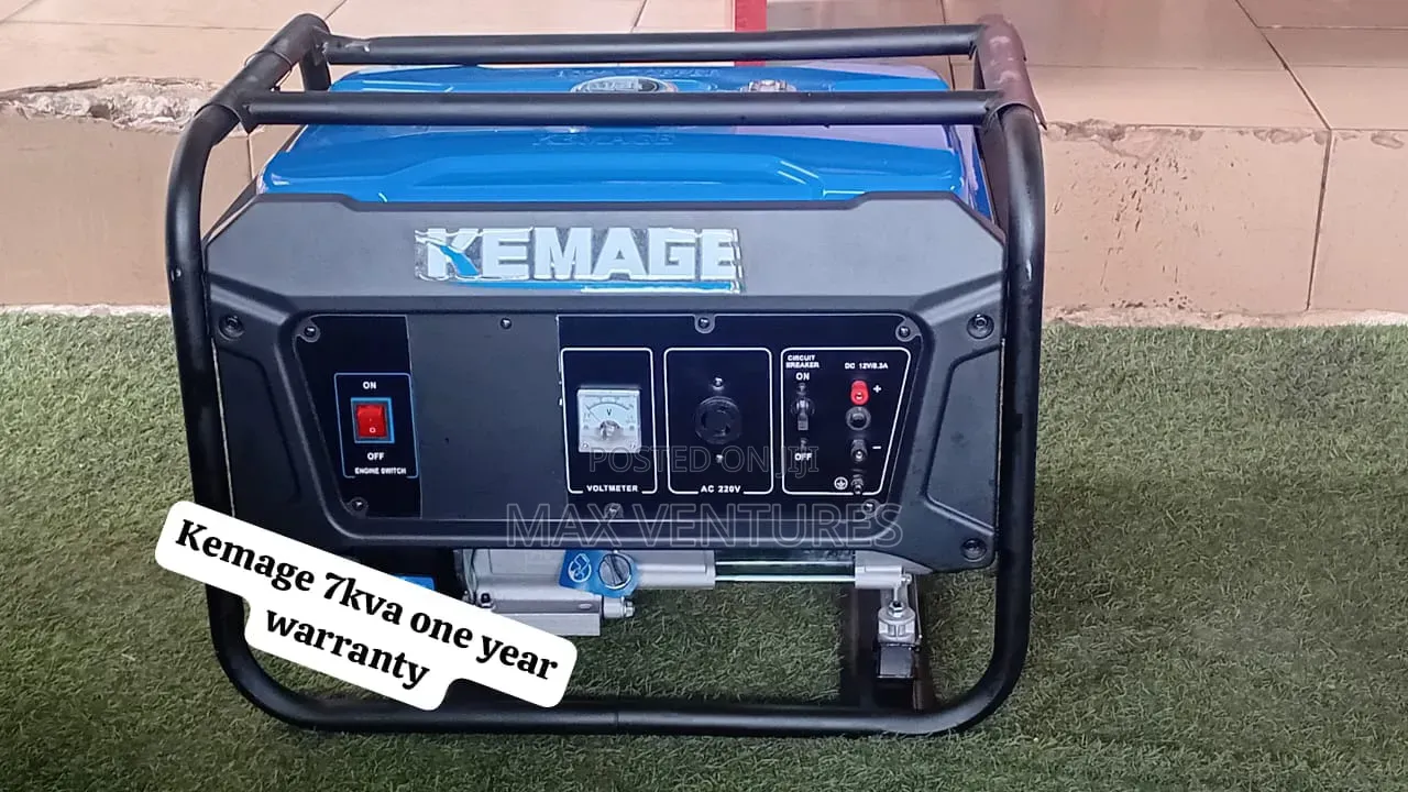 Reliable Kemage 8000w 7kva Generator With Stable Output 7kva