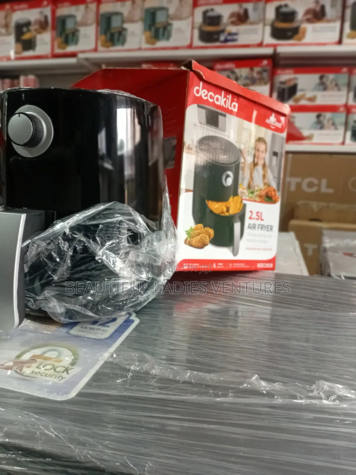 Decakila 2.5l Air Fryer – Crispy Outside, Tender Inside