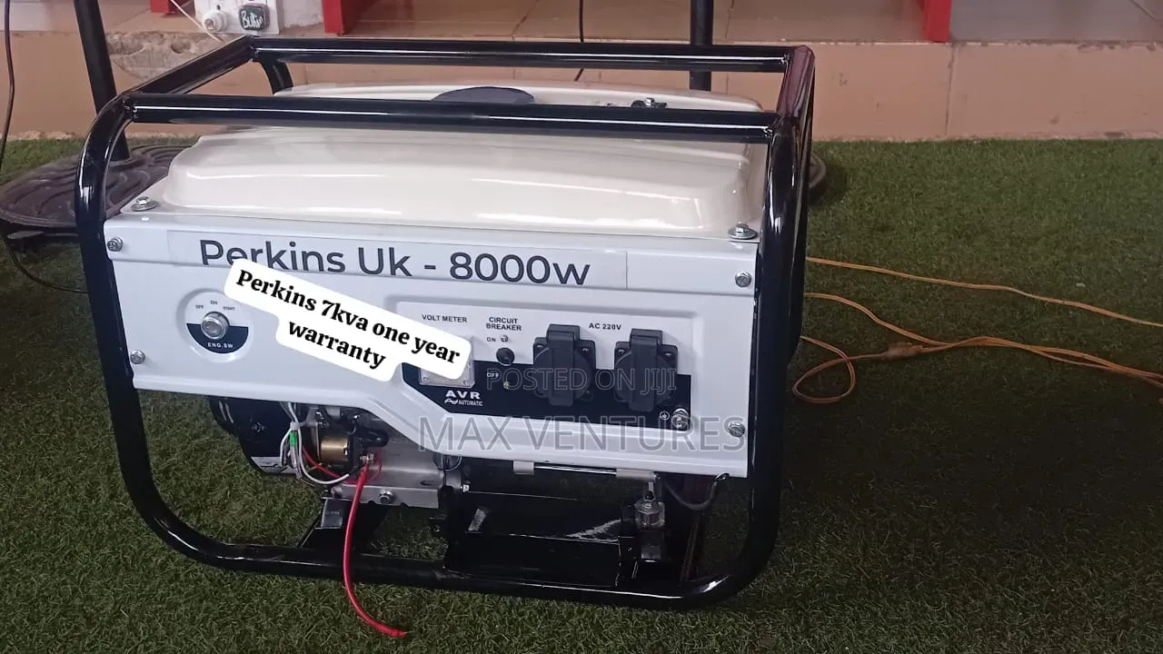 Brand New Perkins 7kva 8000w Diesel Generator Powerhouse 7kva