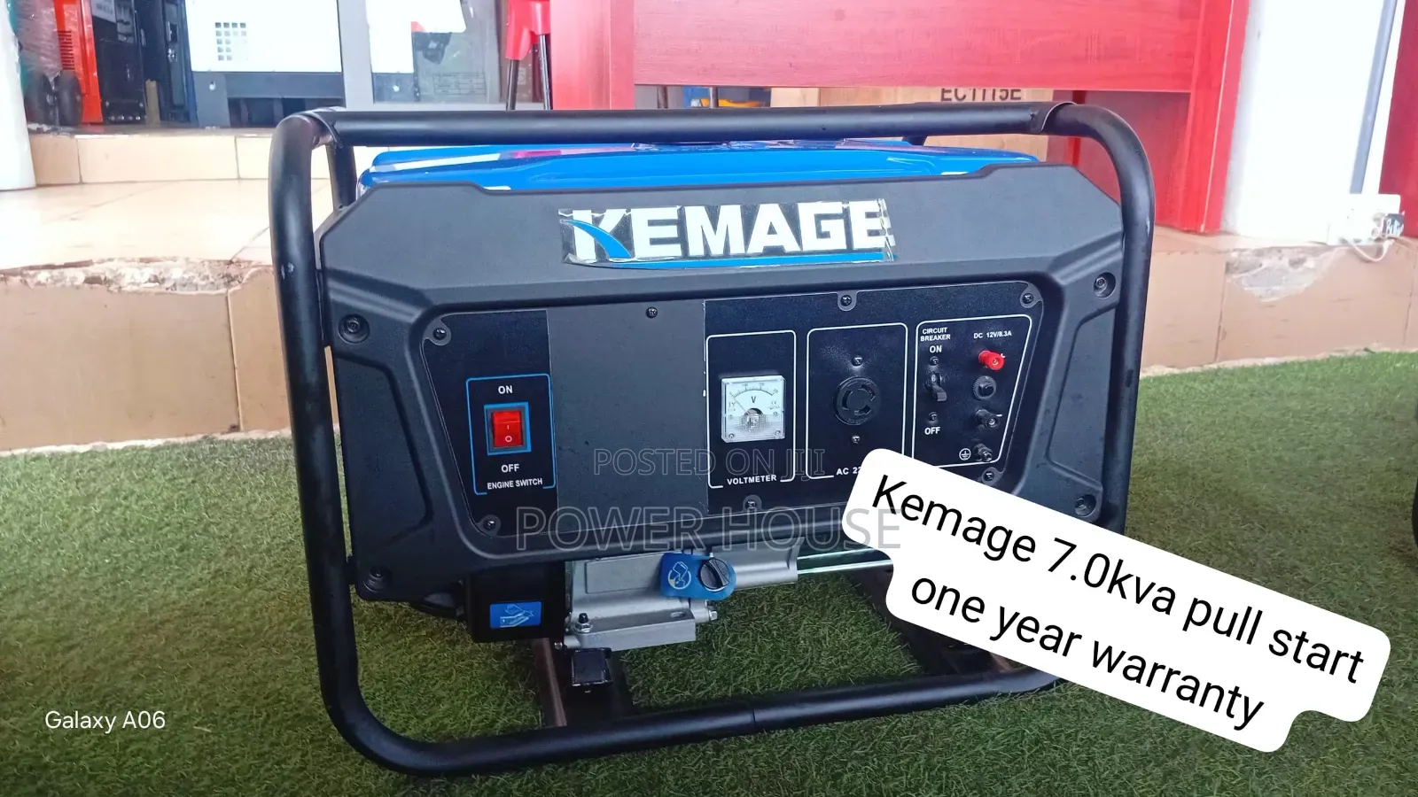 Kemage 7.0kva Generator – Powerful Pull Start Performance