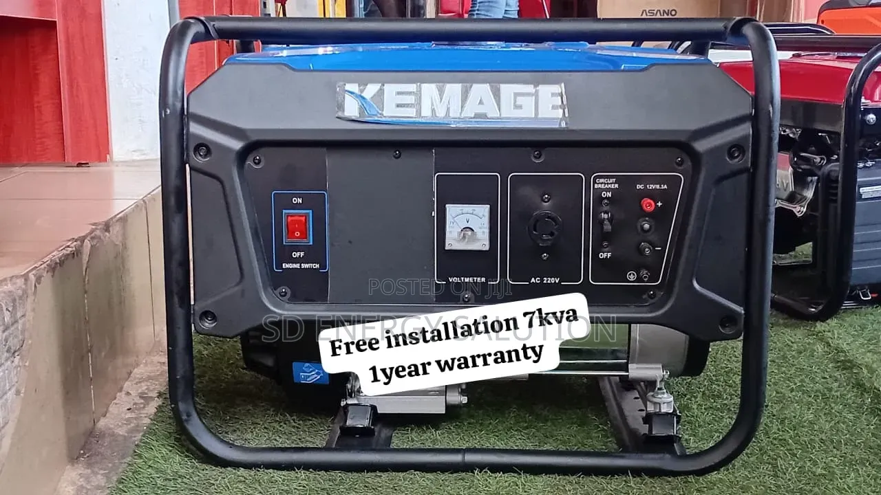 Kemage 7kva Petrol Generator – Powerful Backup 7kva