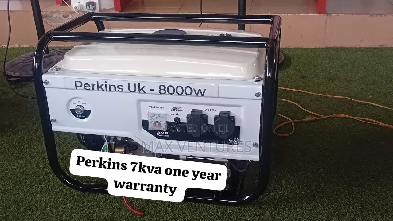 Perkins 7kva 8000w Generator – Reliable Backup Power 7kva