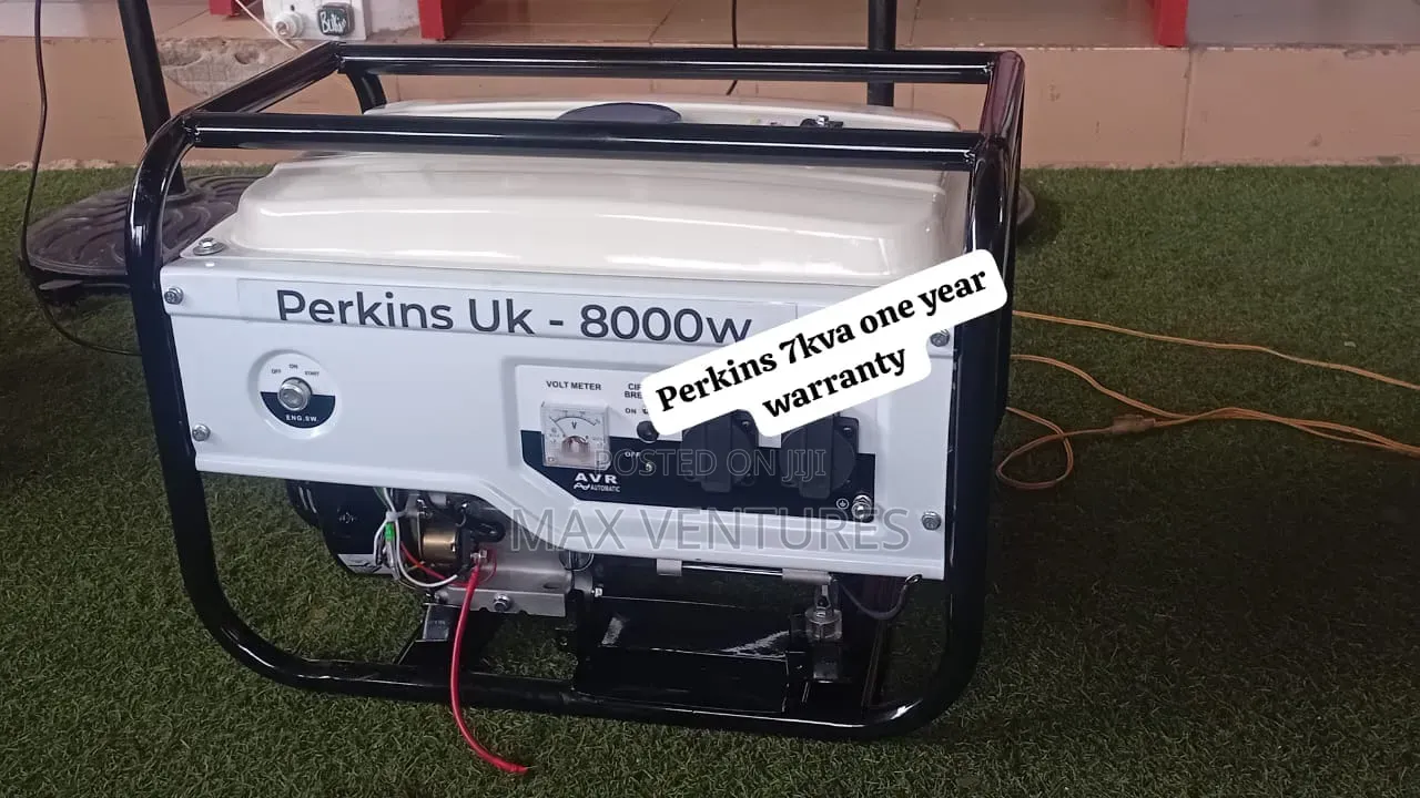 Perkins 7kva 8000w Generator – Reliable Backup Power 7kva