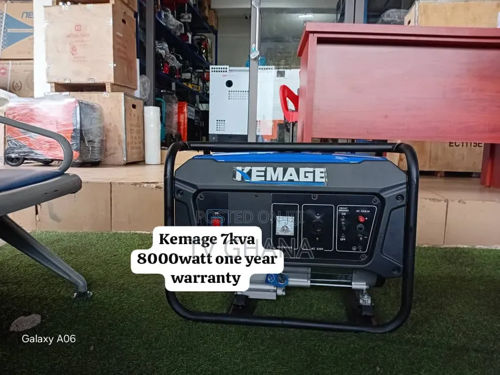 Kemage 7kva Petrol Generator – Powerful Fuel Saver Genset 7kva