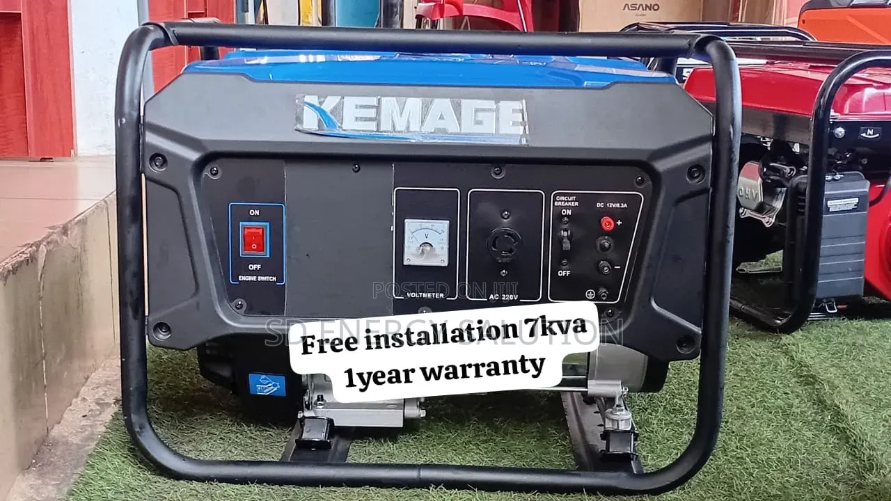 Brand New Kemage 7kva Petrol Generator Available Now 7kva