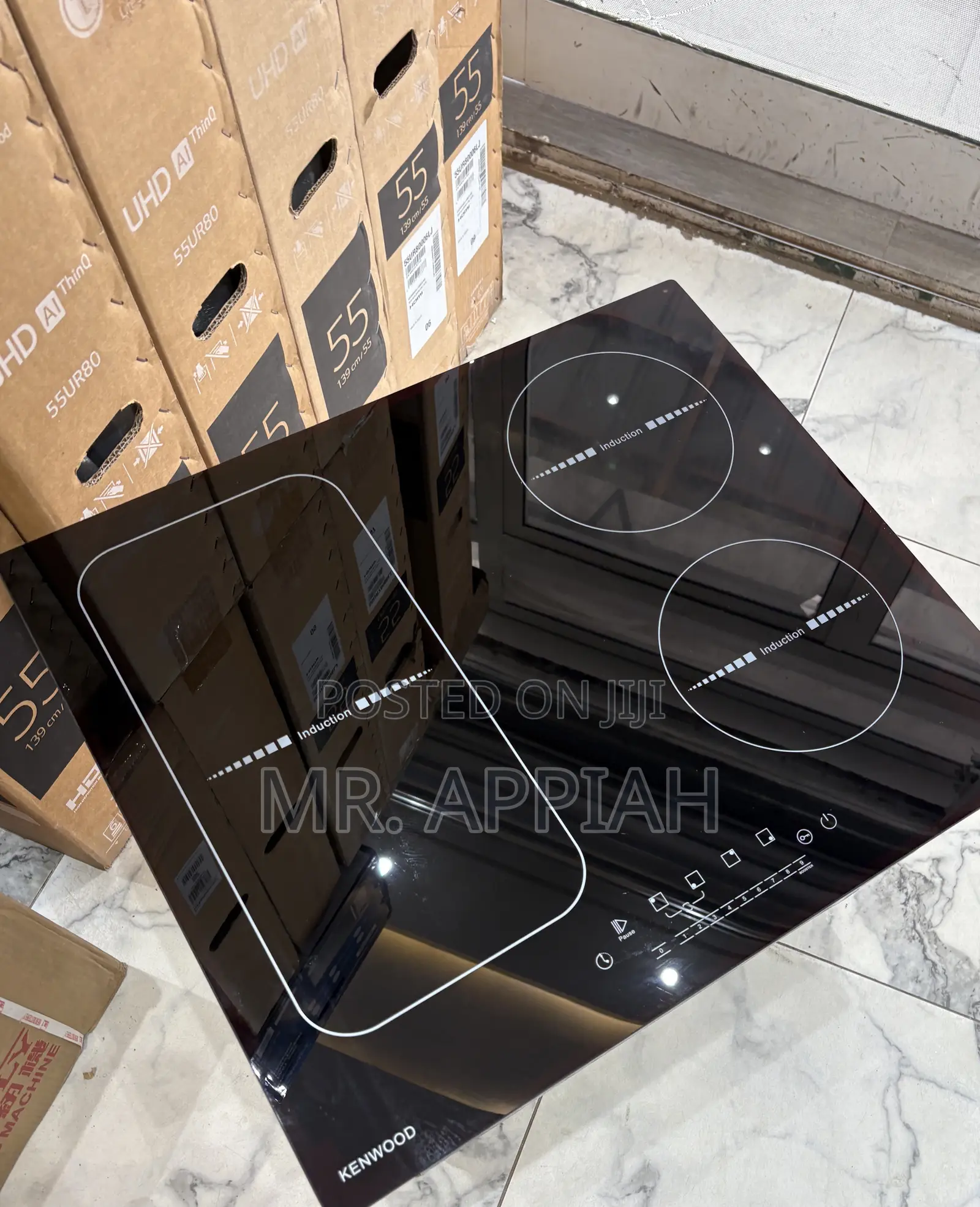 Choose Classic Kenwood 60cm Built in Tempered Glass Hob 