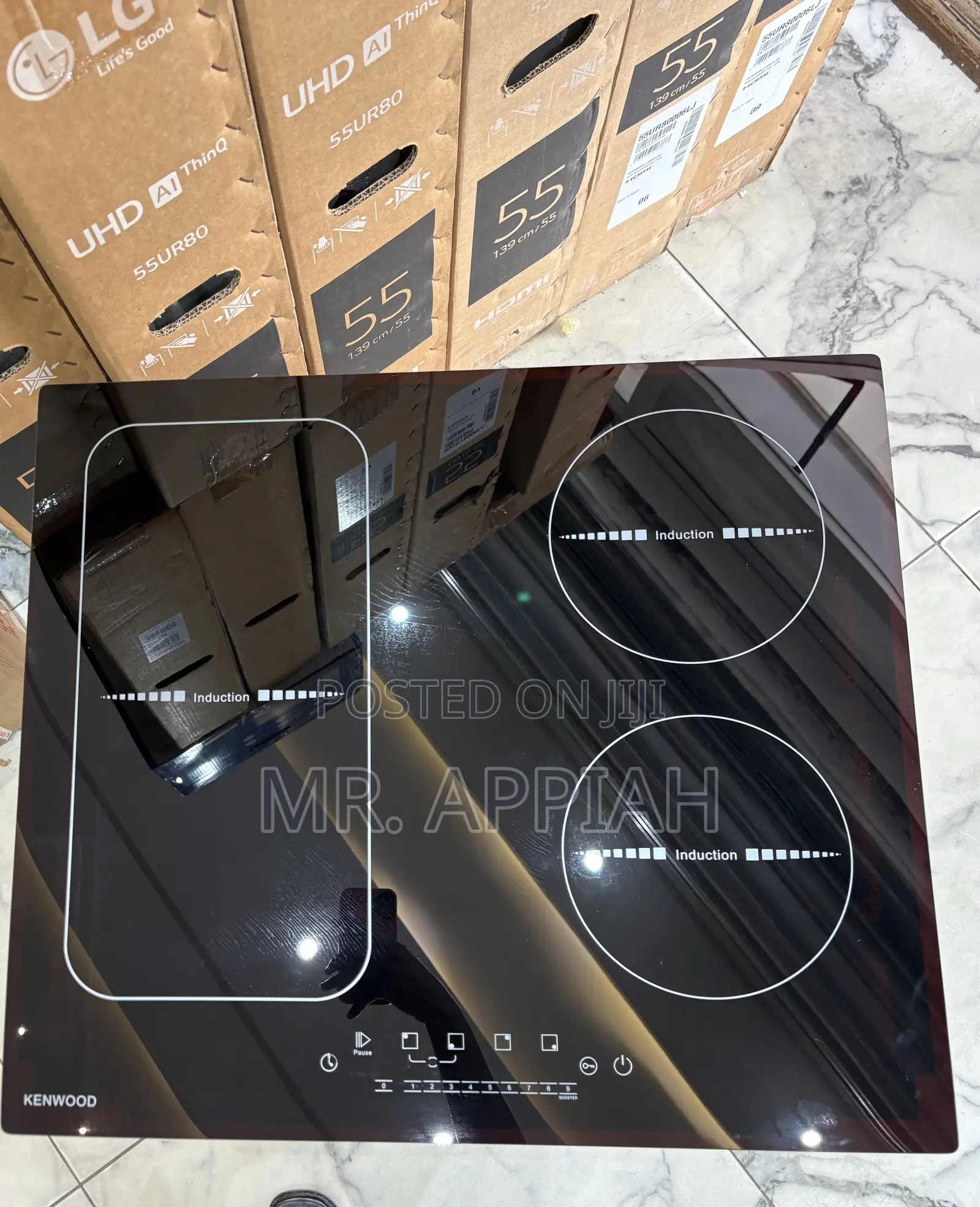 Choose Classic Kenwood 60cm Built in Tempered Glass Hob 