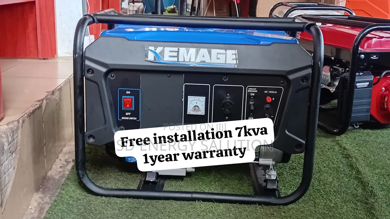 Kemage 7kva Petrol Generator–Hevy Duty Generator for Everyday Use 7kva