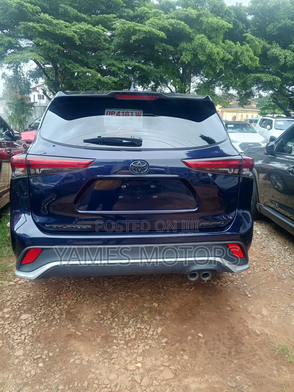 Toyota Highlander XSE 2022 Blue