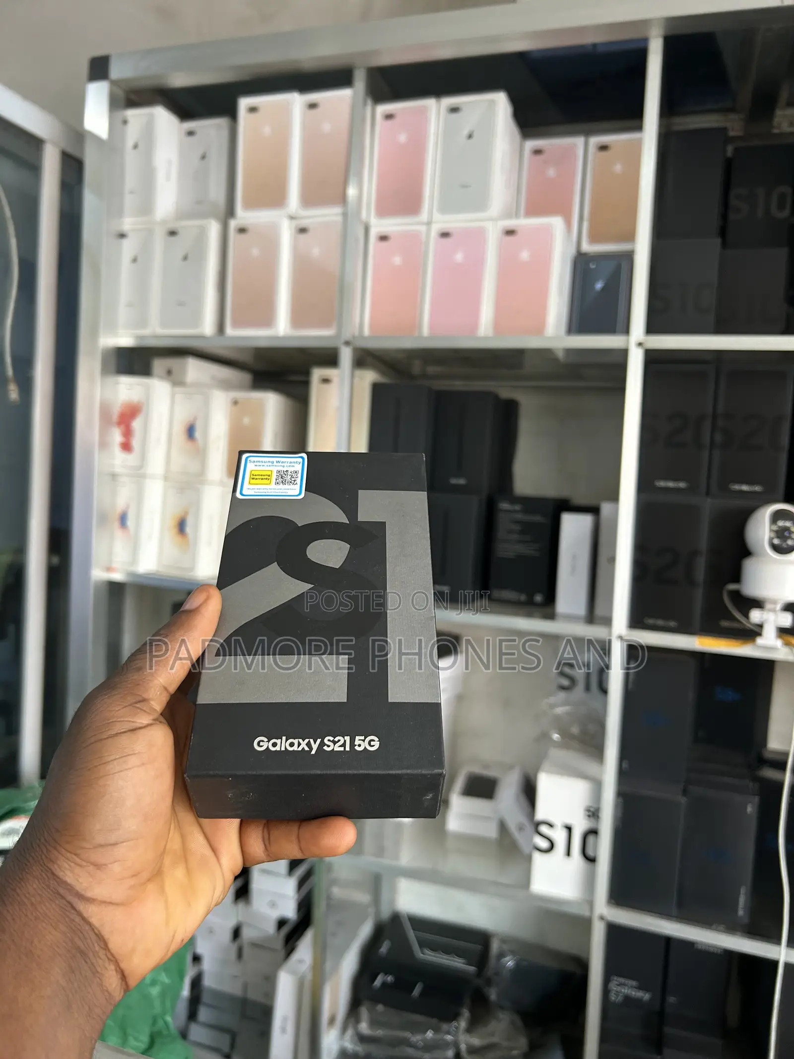 New Samsung Galaxy S21 5G 128 GB Black