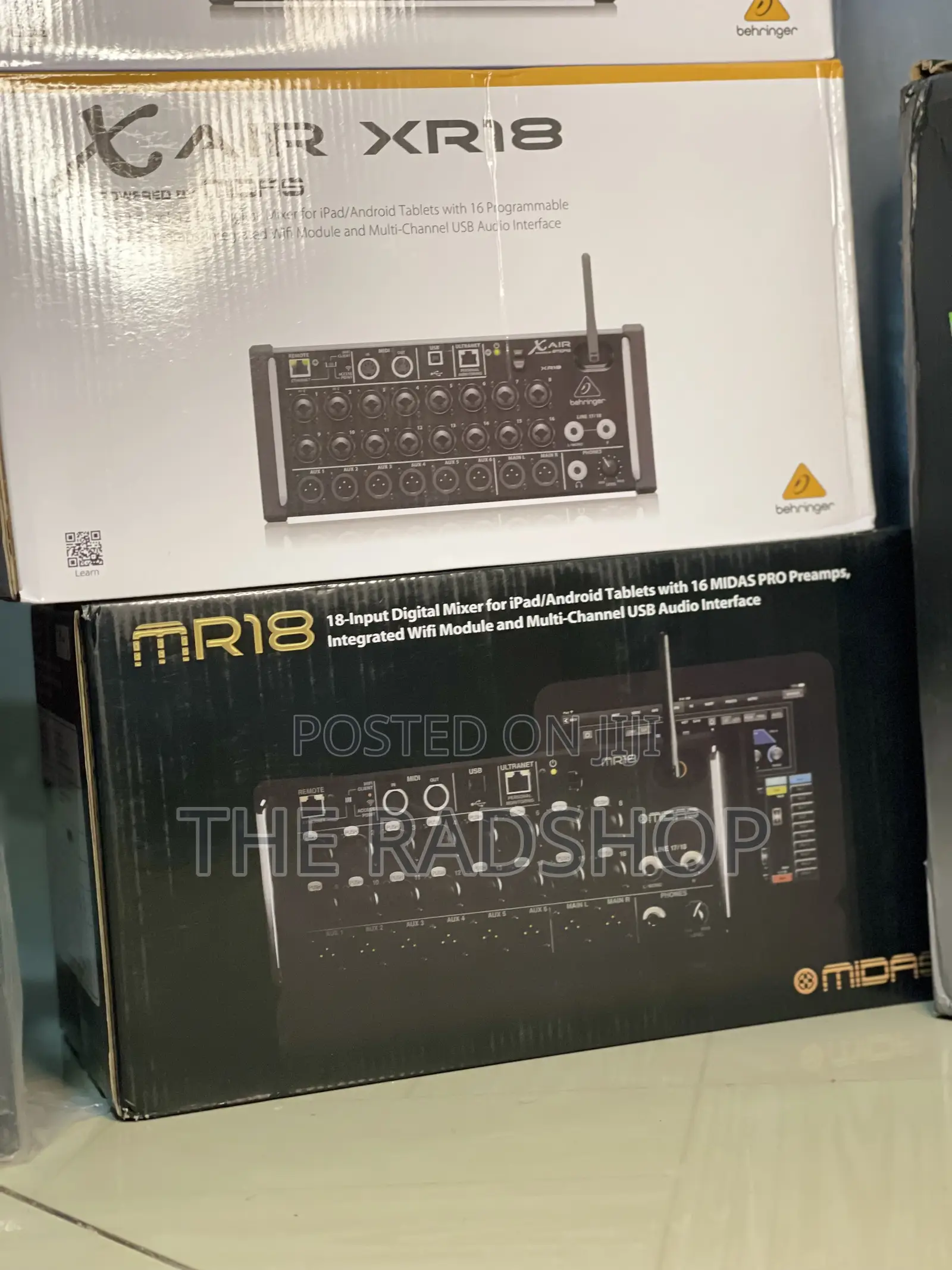 Two Weeks Used Midas Mr18 Digital Mixer