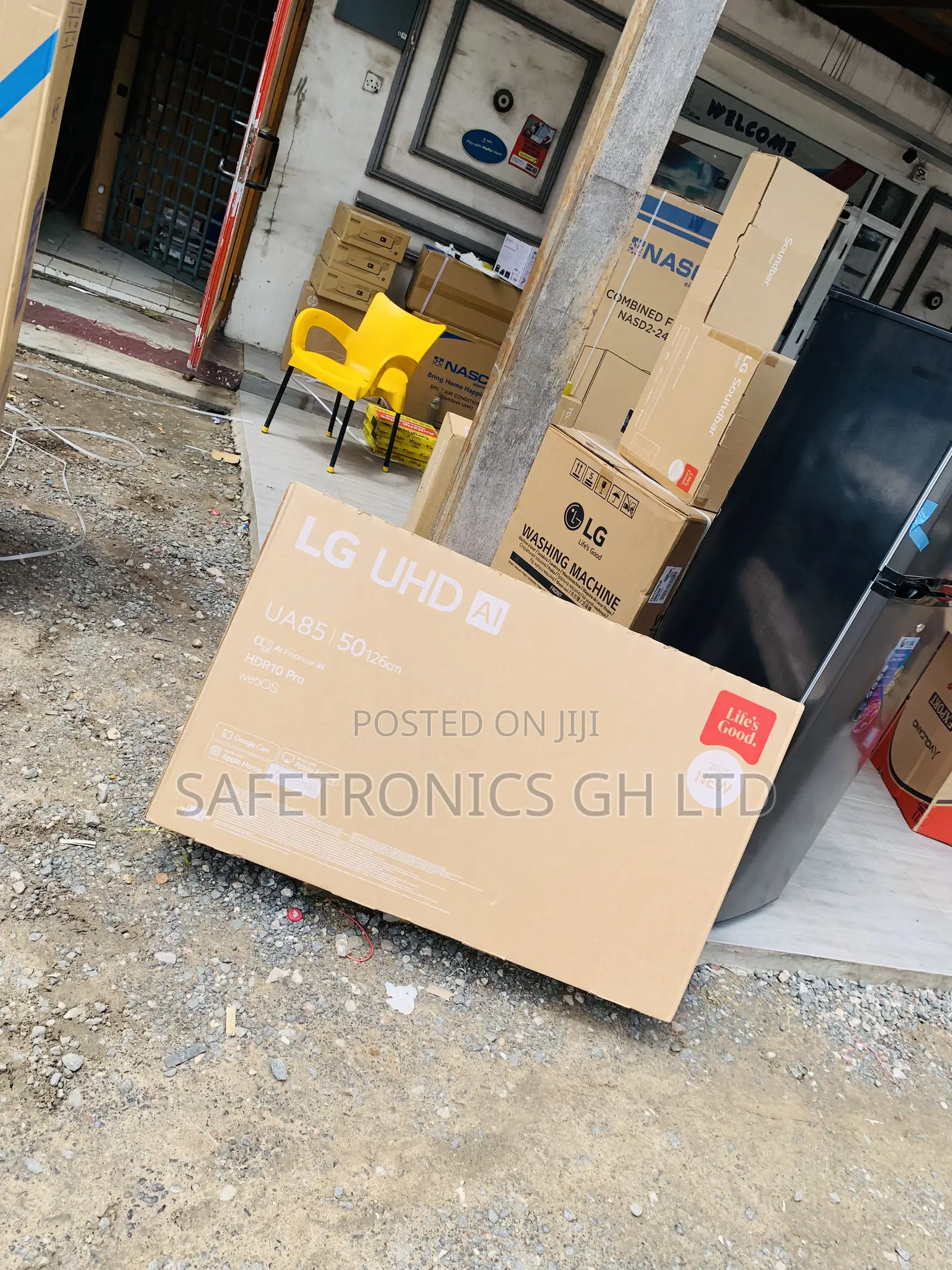 Authentic Sleek 50 Inch Lg Uhd Ai Ua85 Smart Tv Webos25 2025