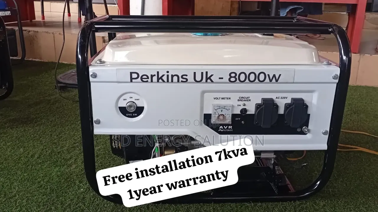 Perkins 7kva Petrol Generator – Reliable Power Backup for Home 7kva