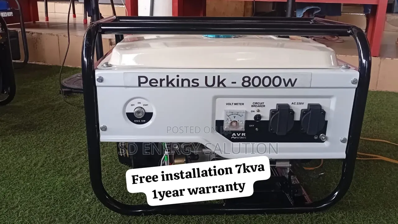 Perkins 7kva Petrol Generator – Reliable Power Backup for Home 7kva