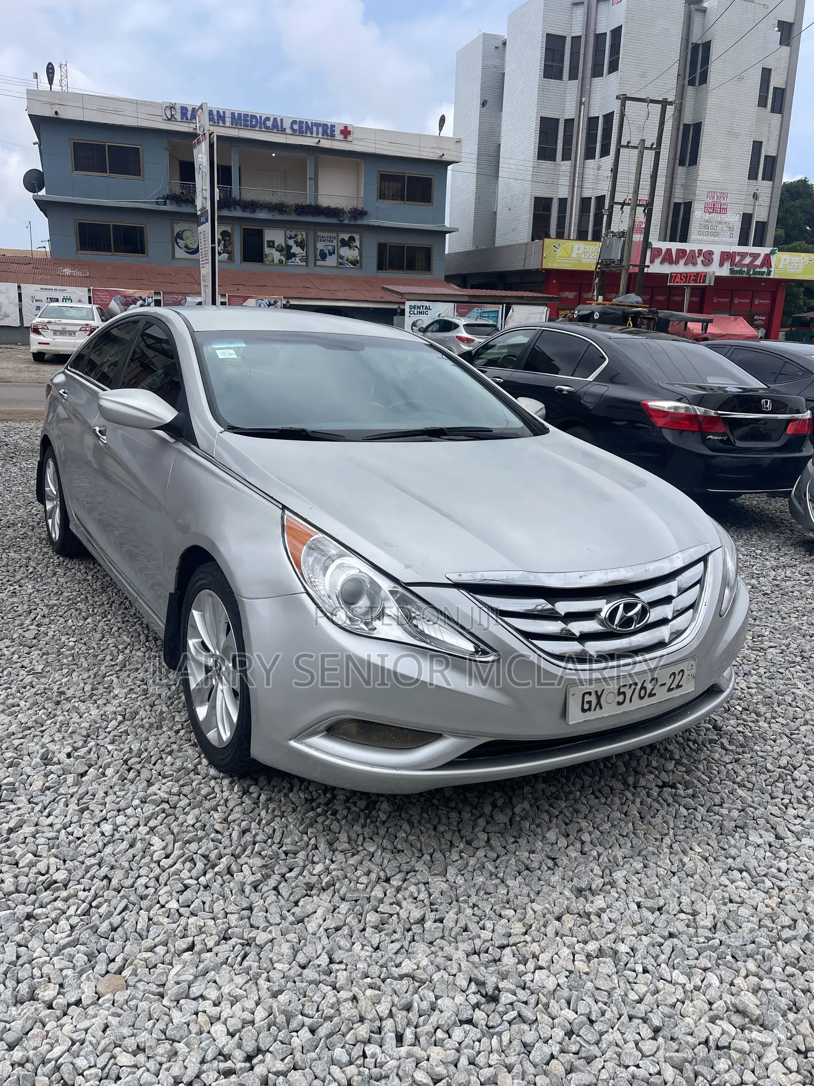 Hyundai Sonata Limited 2.0T Sedan (2.0L 4cyl 6A) 2012 Silver