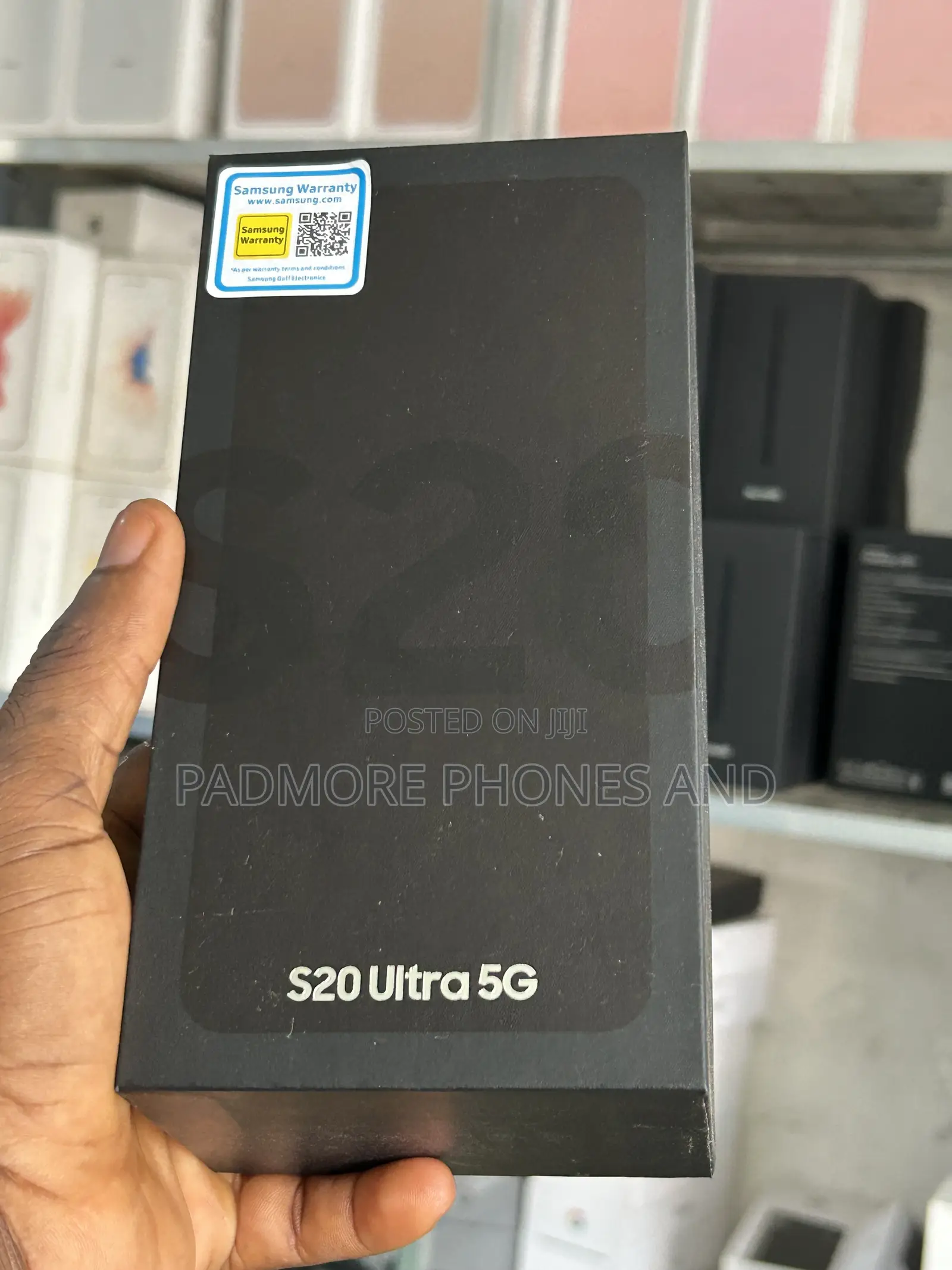 New Samsung Galaxy S20 Ultra 5G 128 GB Black