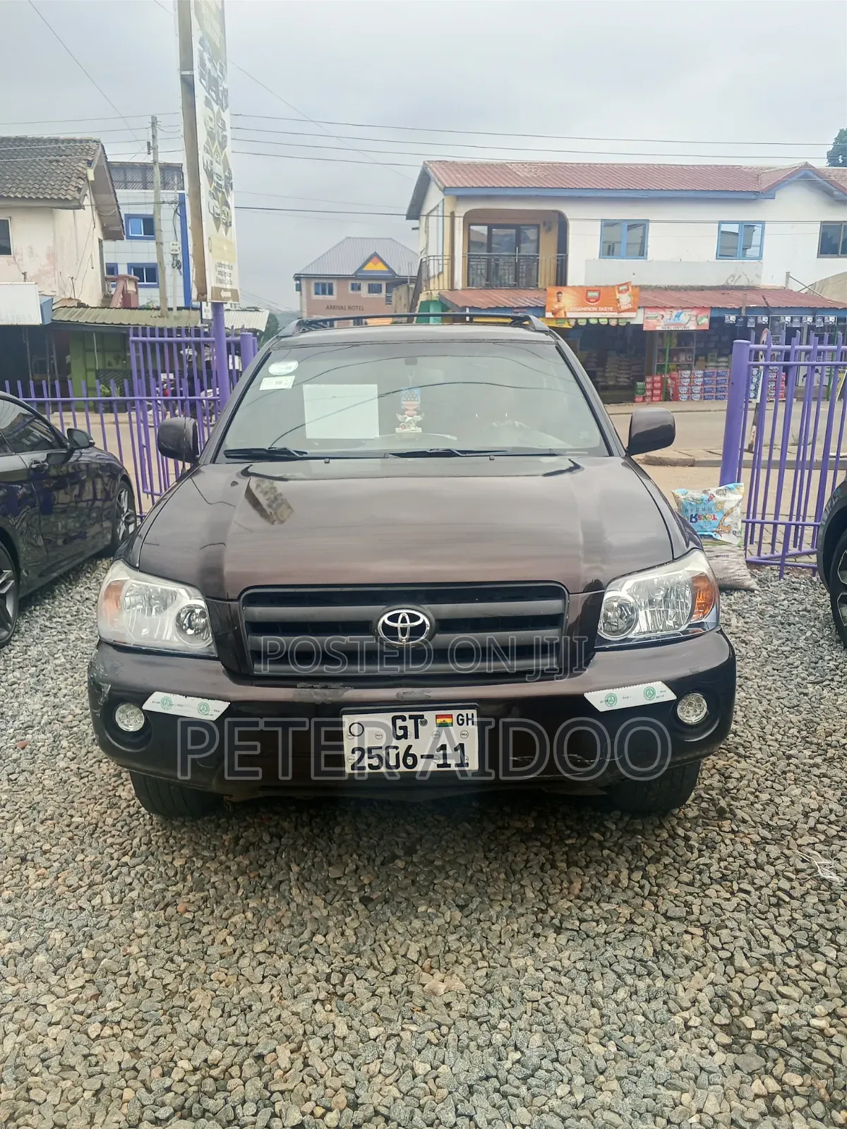 Toyota Highlander 2007 Burgundy