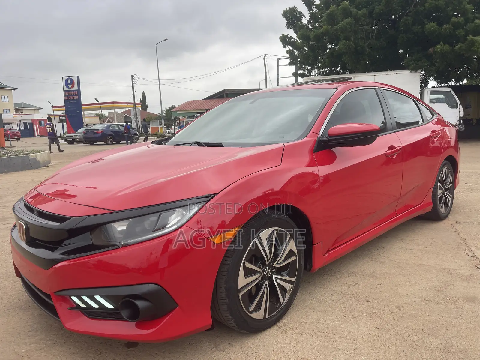Honda Civic EX-T 4dr Sedan (1.5L 4cyl) 2016 Red