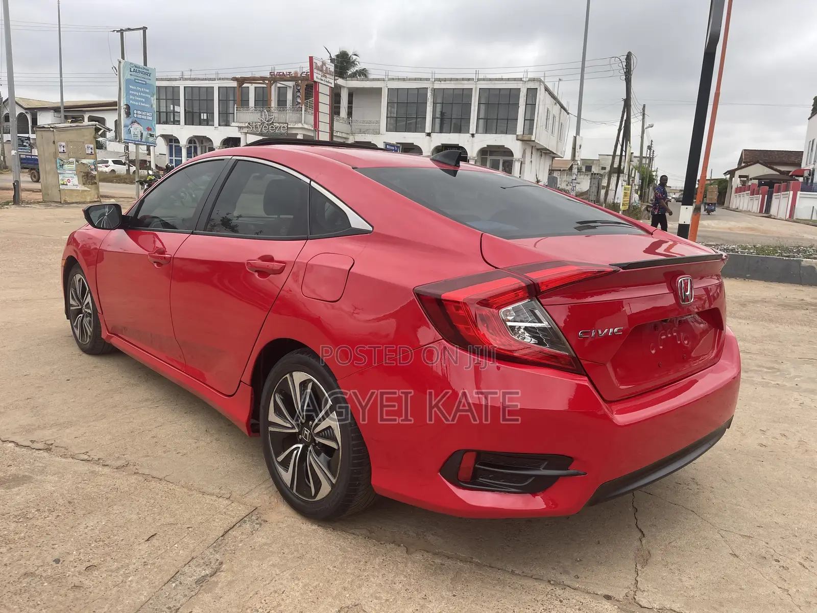 Honda Civic EX-T 4dr Sedan (1.5L 4cyl) 2016 Red