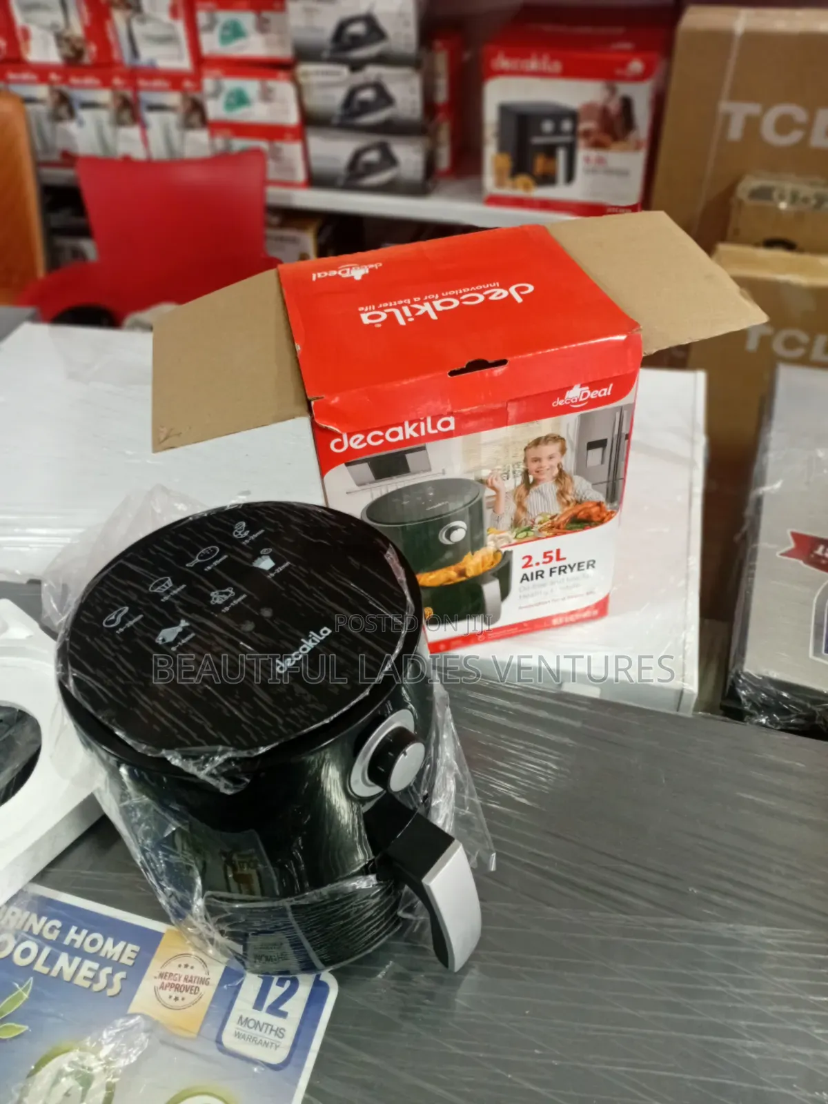 Decakila Air Fryer 2.5l – Reliable Everyday Cooking Appliance