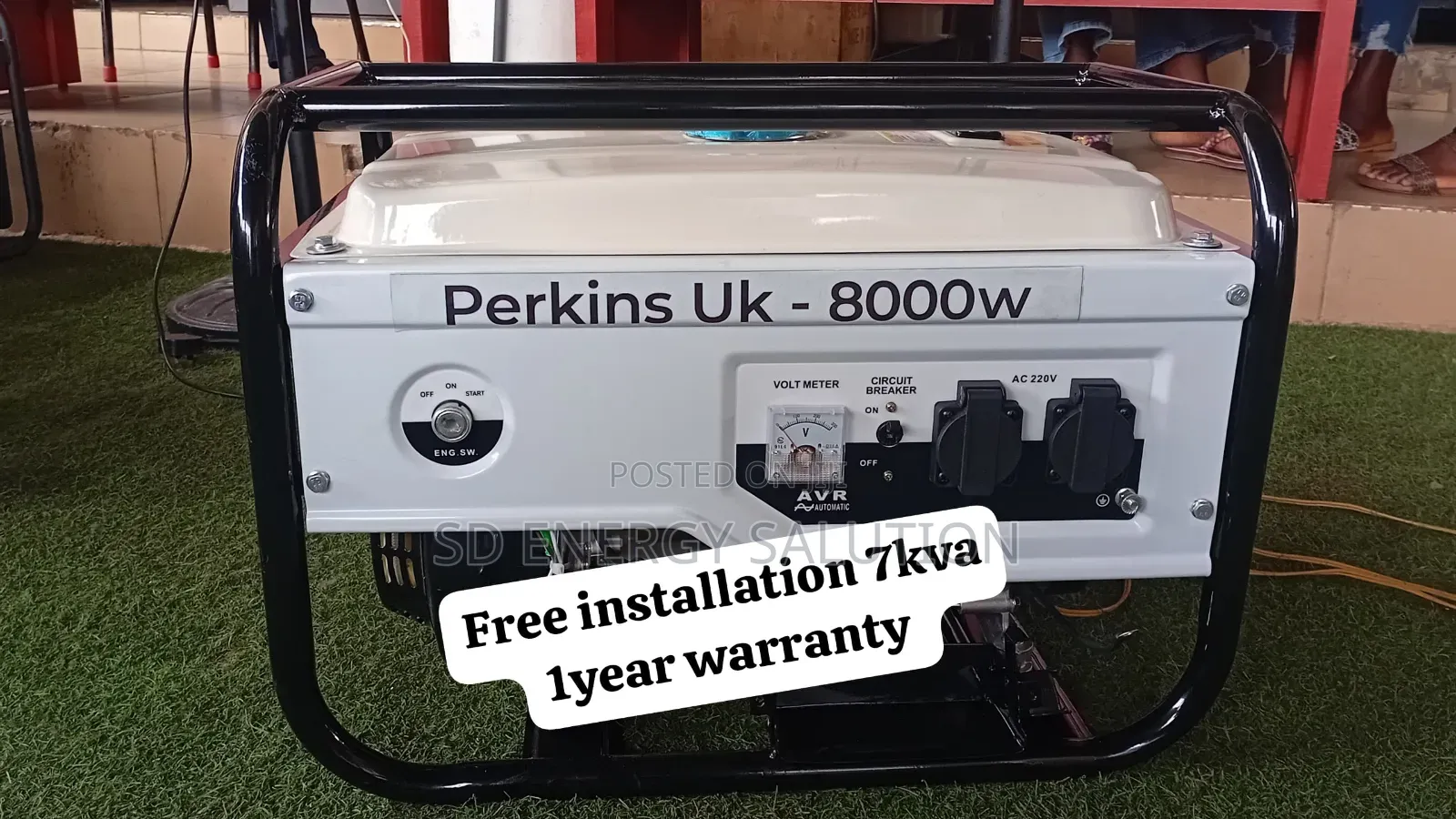 Perkins 7kva Silent Petrol Generator – Efficient Power 7kva
