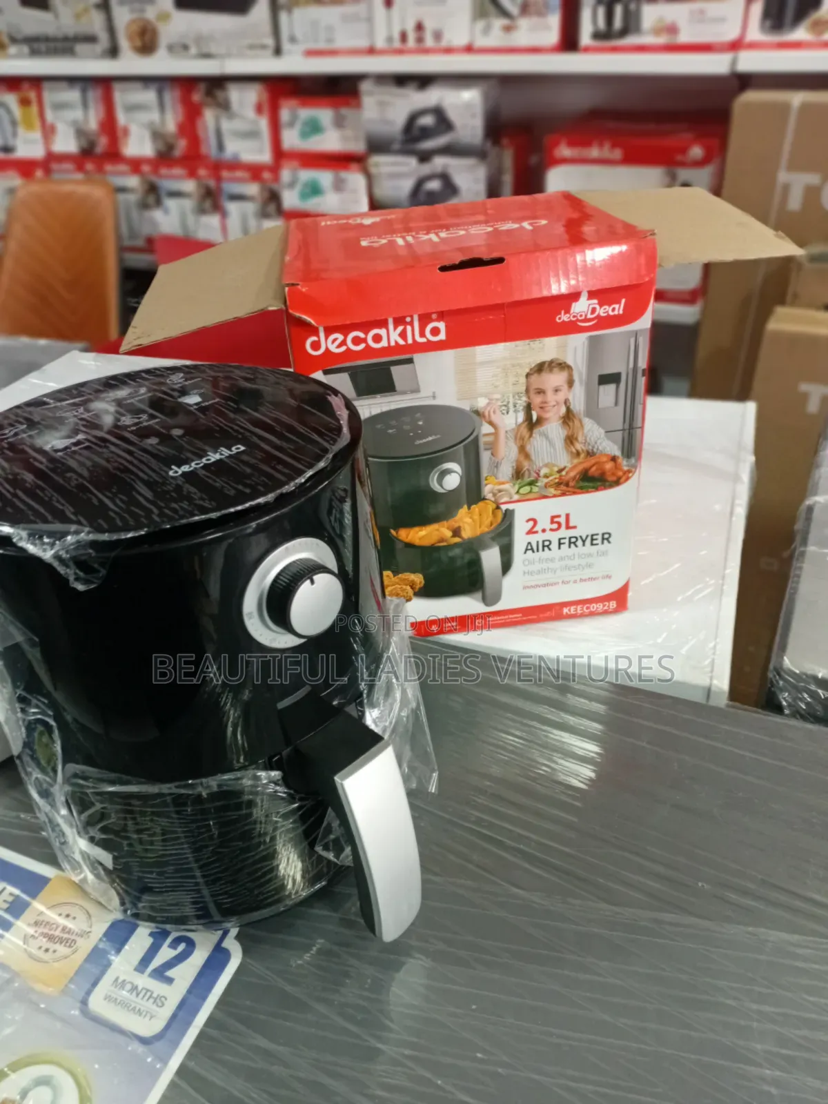 Decakila Air Fryer – Compact Size, Big Performance
