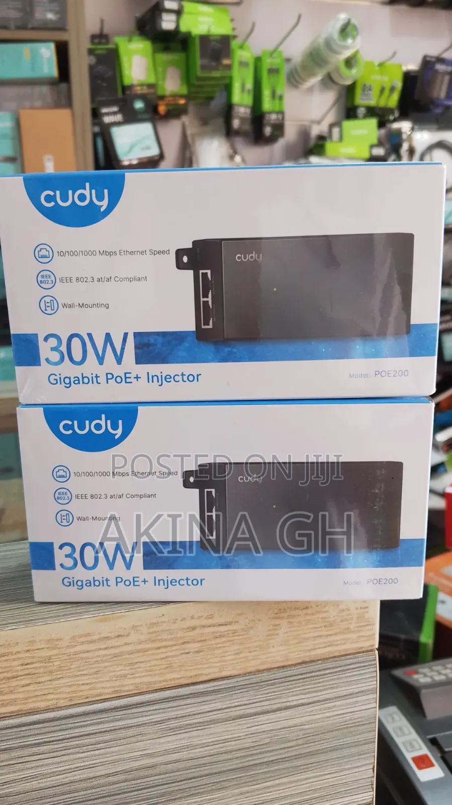 Cudy 30w Gigabit Poe+ Injector/Poe220