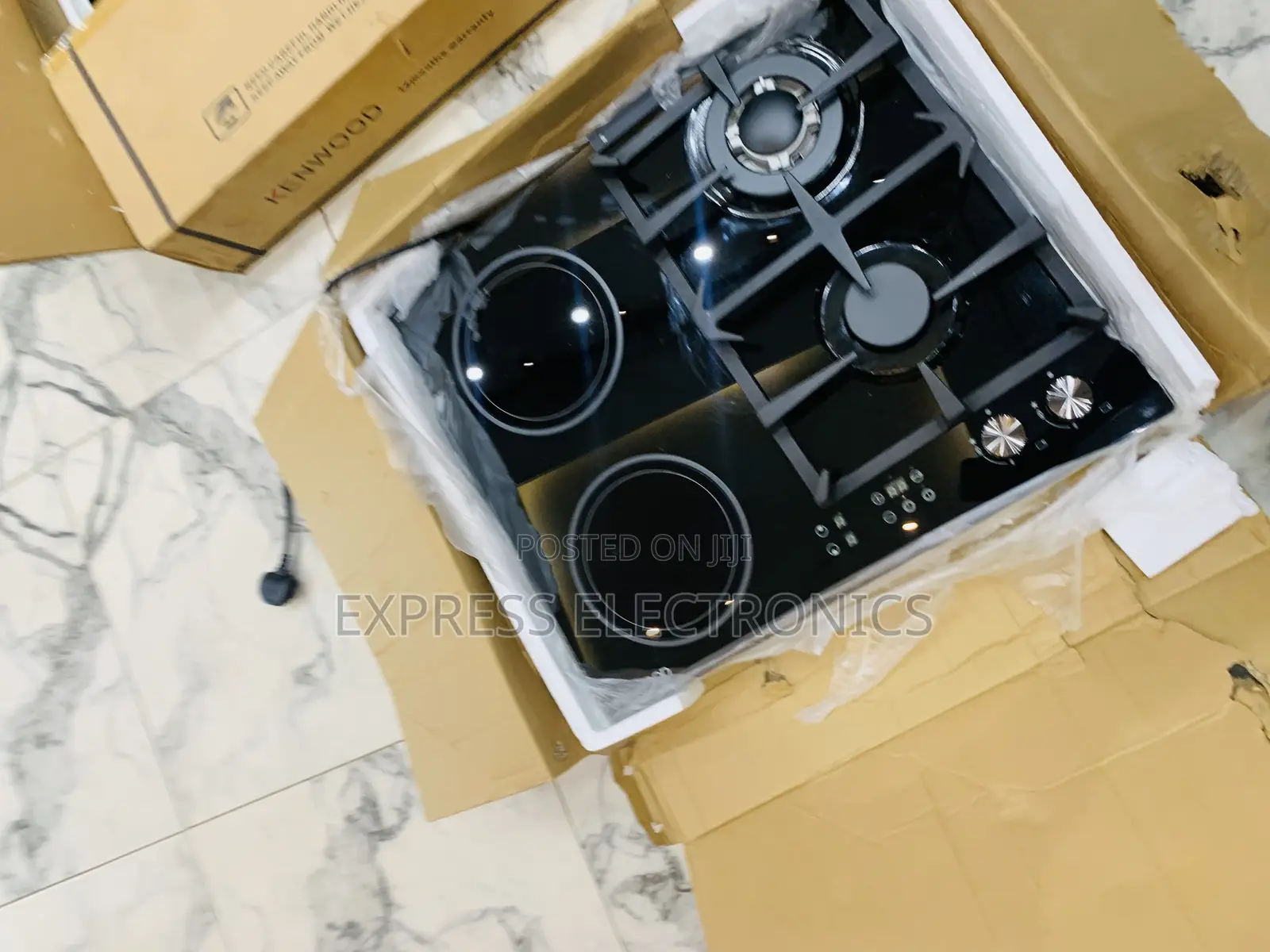 Ultra Modern Sleek 2-2 Stove Built in Kenwood
