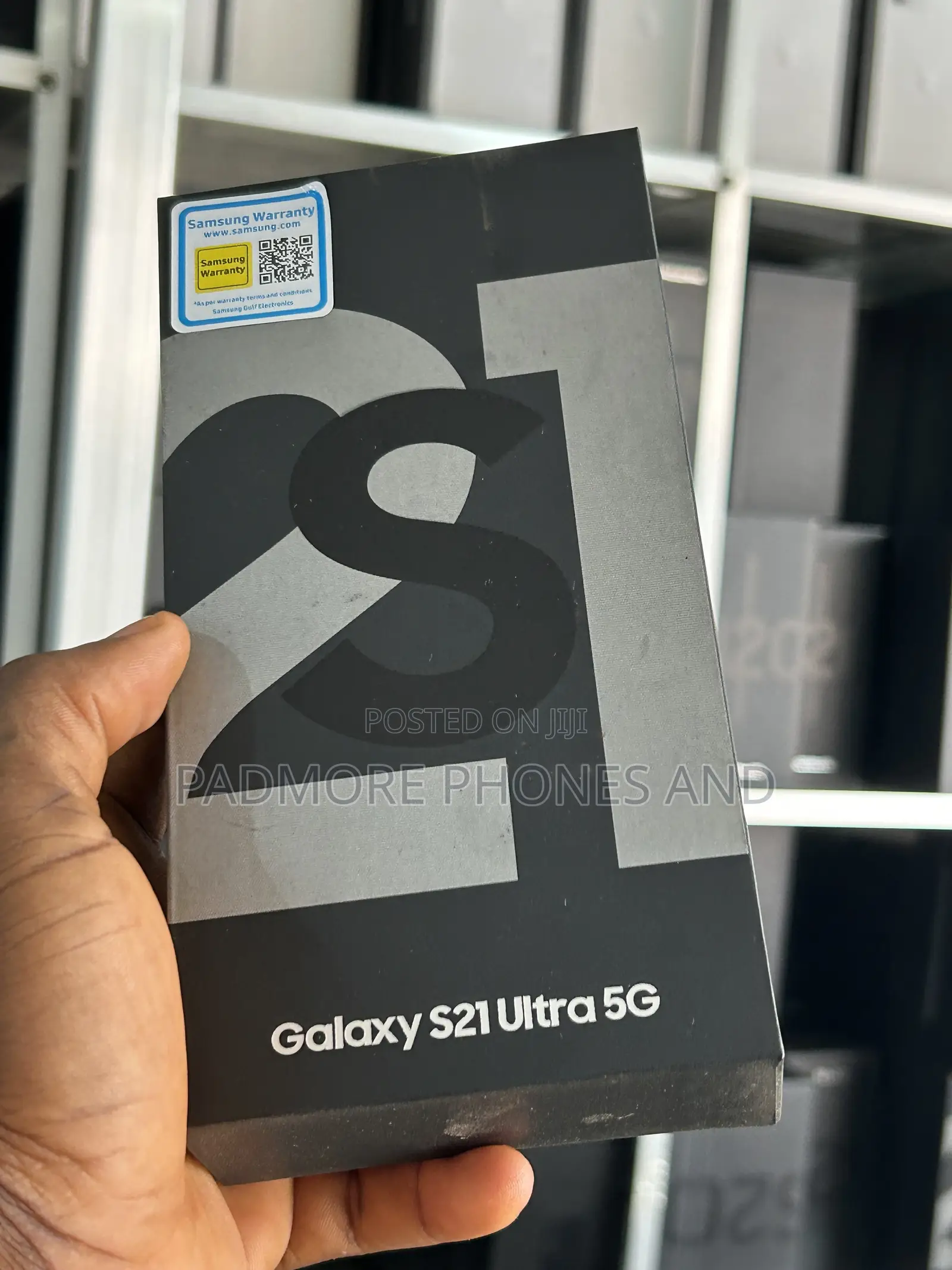 New Samsung Galaxy S21 Ultra 5G 128 GB Black