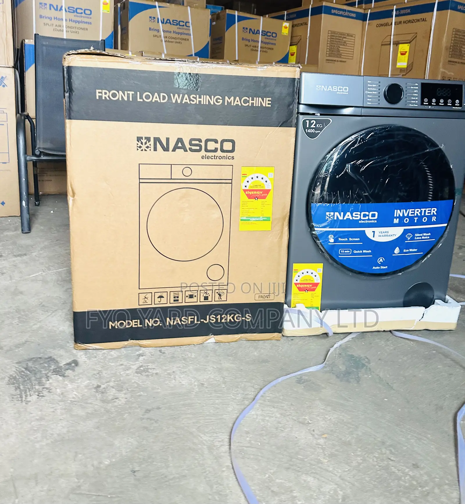 Easy Washing Nasco New Type 12kg Fully Auto Washing Machine