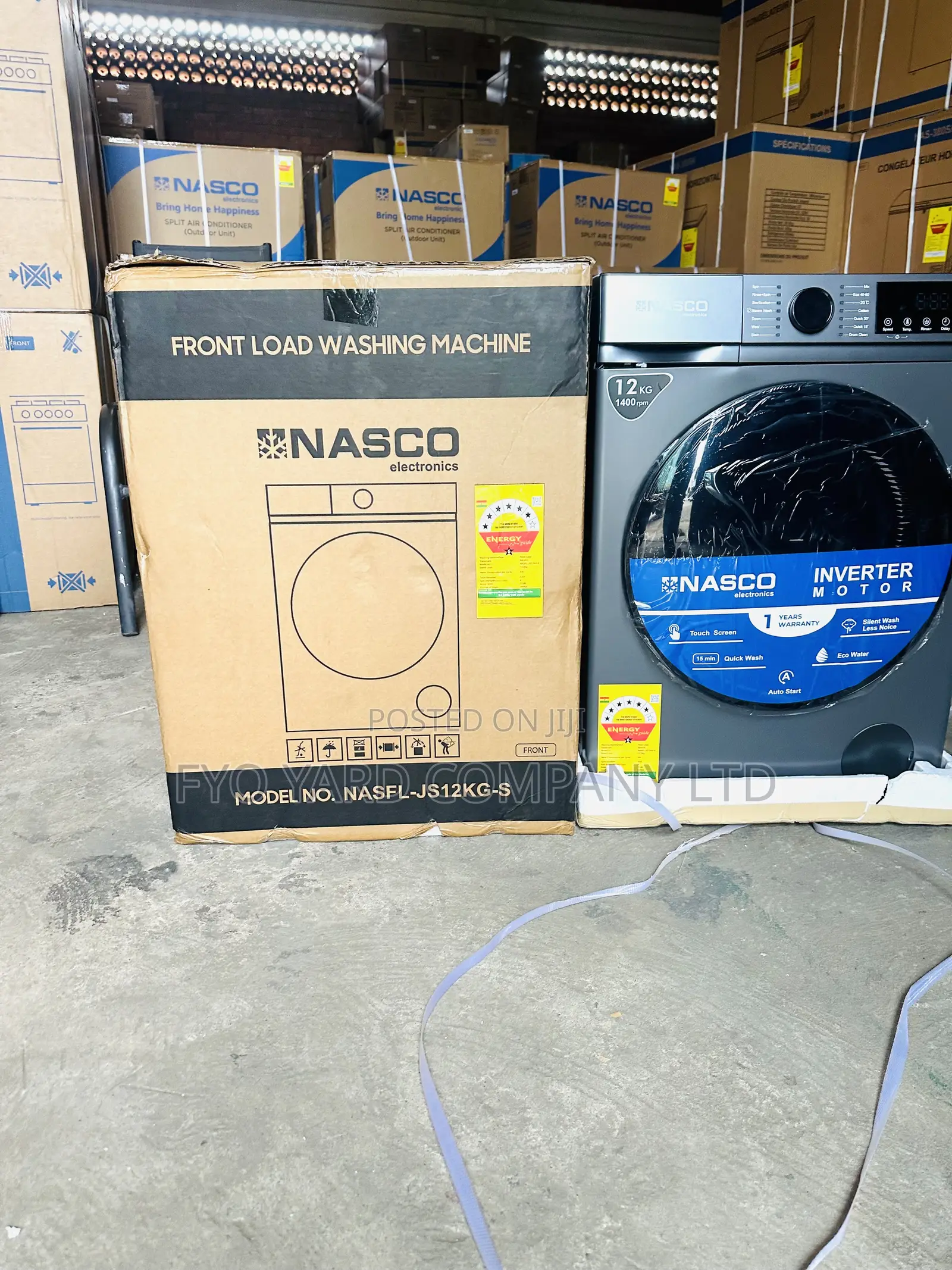 Easy Washing Nasco New Type 12kg Fully Auto Washing Machine