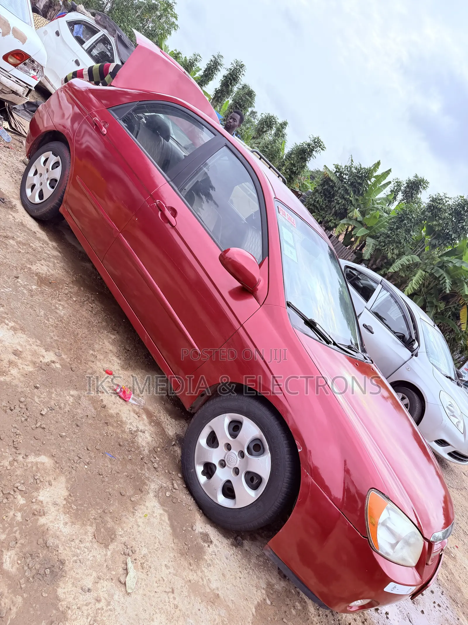 Kia Spectra 2006 Red